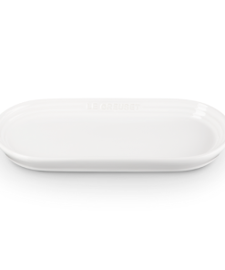Prato de Cerâmica 25cm Branco Oblong Le Creuset