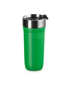 Caneca Térmica de Aço Inox 350 ml On The Go Bamboo Le Creuset