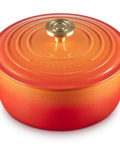Panela Redonda Signature 24 cm Flamme Dorée Le Creuset