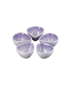 Cjunto 5 Mini Bowls Petalas 100 ml Bluebell Roxo Le Creuset