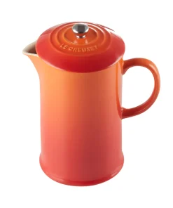 Prensa Francesa 1 Litro de Cerâmica Laranja Le Creuset