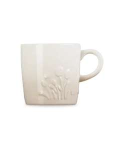 Caneca Cappuccino de Cerâmica Jardin 200 ml Meringue