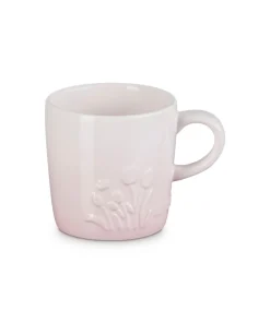 Caneca Cappuccino de Cerâmica Jardin 200 ml Shell Pink