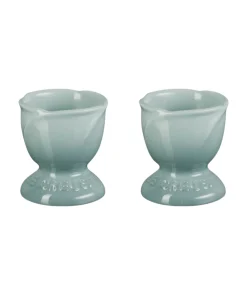 Conjunto 2 Suportes para Ovos de Cerâmica Jardin Sea Salt