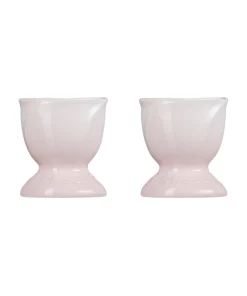 Conjunto 2 Suportes para Ovos de Cerâmica Jardin Shell Pink