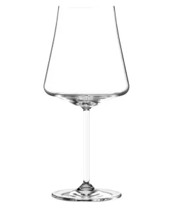 Jogo 6 Taças Vinho 620ml Allure Ocean - Cristal Ecológico com Titânio, Alta Resistência