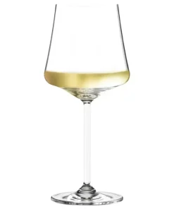 Jogo 6 Taças de Vinho 435ml Allure Ocean - Cristal Ecológico com Titânio, Alta Resistência