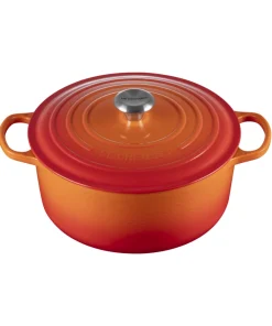Panela Redonda Signature 26 cm Laranja Le Creuset
