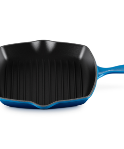 Grelha Quadrada Signature 26 cm Azure Blue Le Creuset