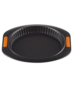 Forma para Tortas e Quiches Antiaderente 28 cm Preto Le Creuset