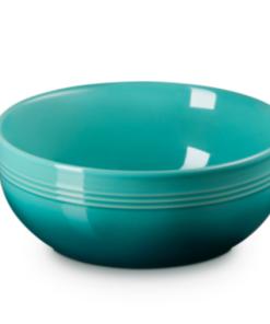 Bowl de Servir em Cerâmica San Francisco 1,6 Litros Bleu Riviera Le Creuset