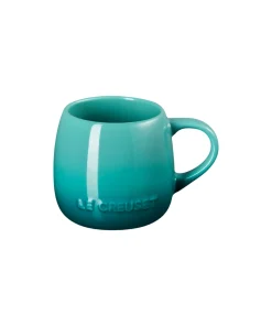 Caneca de Cerâmica Sphere 320 ml Bleu Riviera Le Creuset