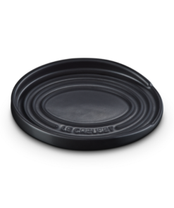 Descanso Oval de Colher 16cm Matte Black Le Creuset