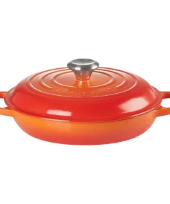Caçarola Buffet Signature 30 cm Laranja Le Creuset