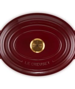 Panela Oval Signature 31 cm Rhone Pegador Dourado Le Creuset