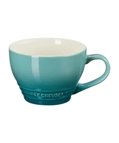 Caneca Bistrô de Cerâmica 400 ml Bleu Riviera Le Creuset