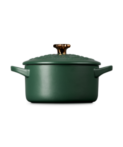 Mini Cocotte de Cerâmica 700ml c/ pegador Dourado/Estrela Le Creuset