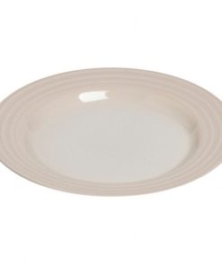 Prato Redondo de Cerâmica 17 cm Meringue Le Creuset