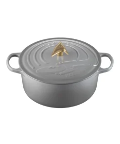 Panela Redonda Signature Enterprise Star Trek 26 cm Misty Grey Le Creuset