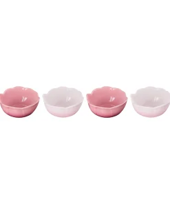 Conjunto 4 Mini Bowls  Anemona Petal SET321 Le Creuset