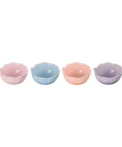 Conjunto 4 Mini Bowls  Anemona Petal SET320 Le Creuset