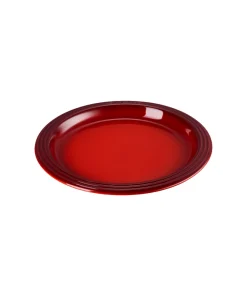 Prato Raso de Cerâmica Manila 23 cm Vermelho Le Creuset